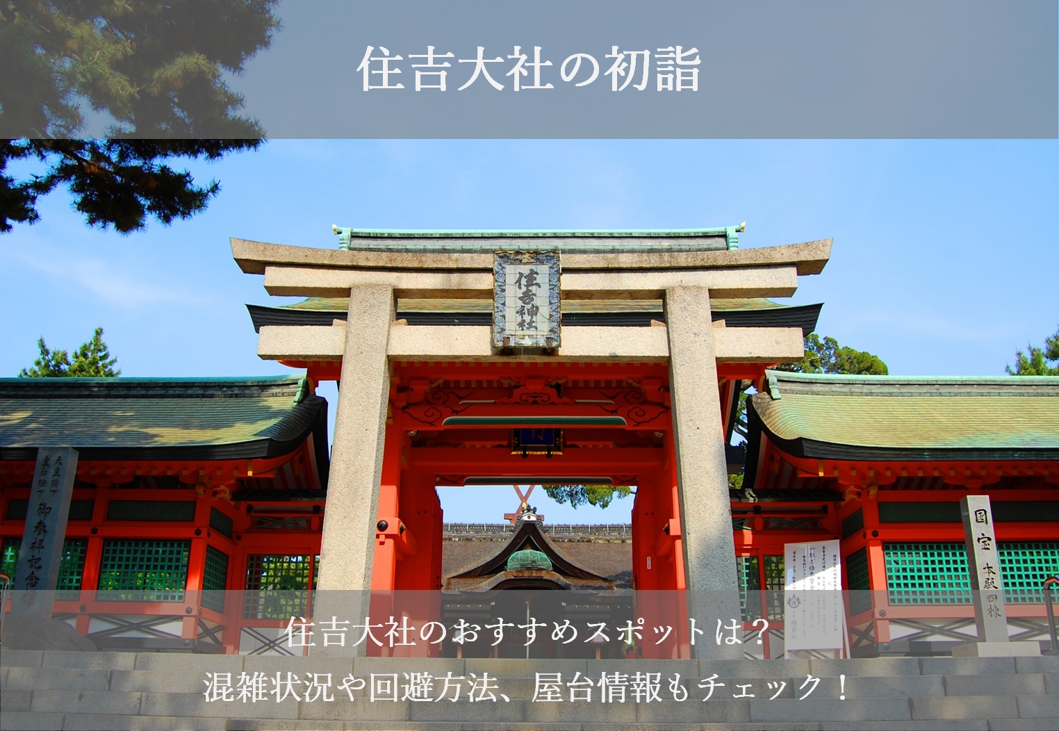 大社 屋台 住吉 初詣