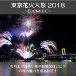 東京花火大祭2018のおすすめの穴場13選！お台場花火8月の無料観覧席はどこ？